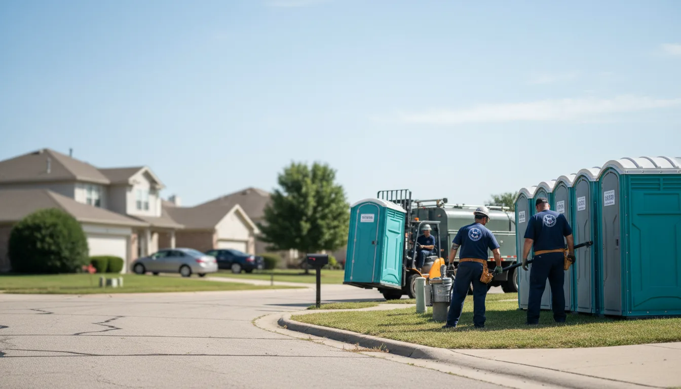 Porta Potty Rental in Bloomington, IL near me